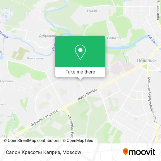 Салон Красоты Каприз map