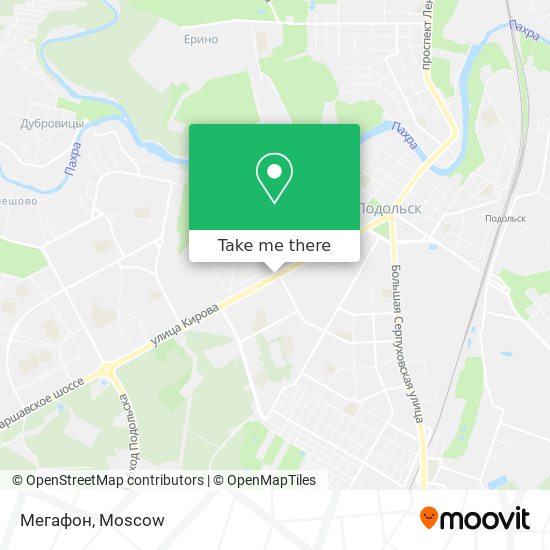 Мегафон map