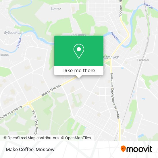 Make Coffee map