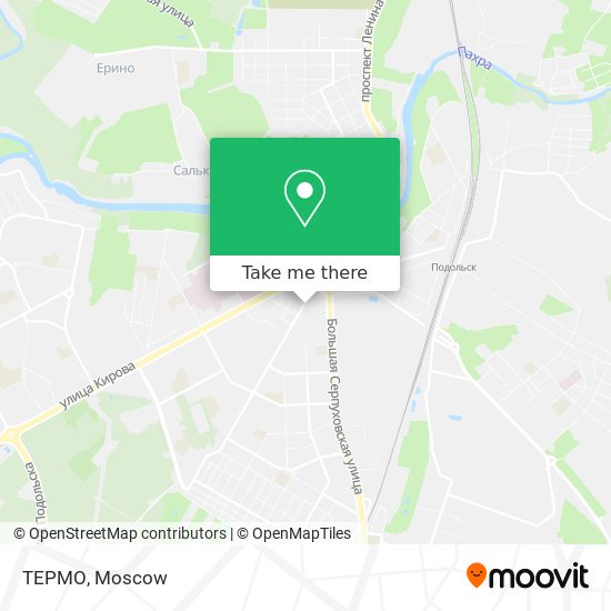 ТЕРМО map