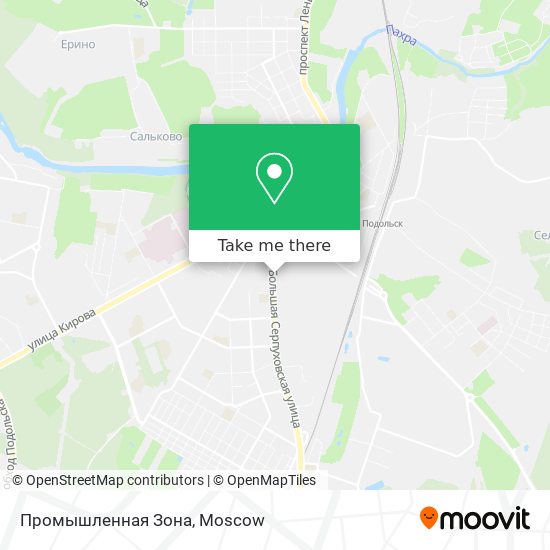 Промышленная Зона map