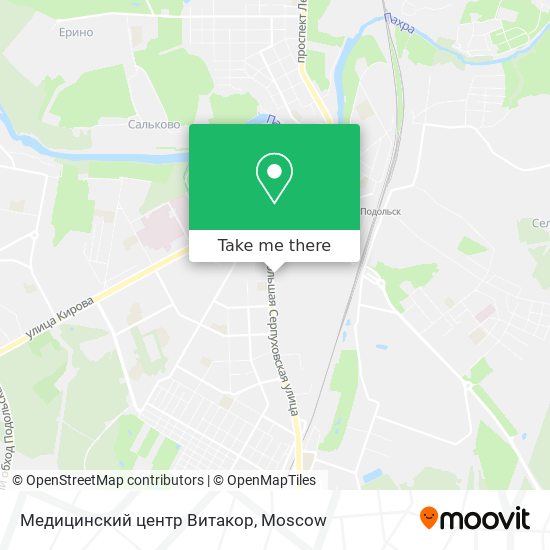 Медицинский центр Витакор map