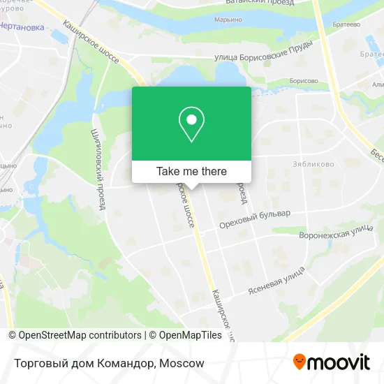 Торговый дом Командор map