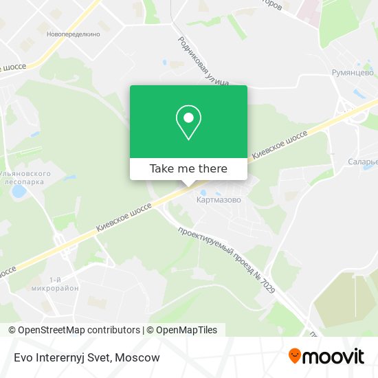 Evo Interernyj Svet map