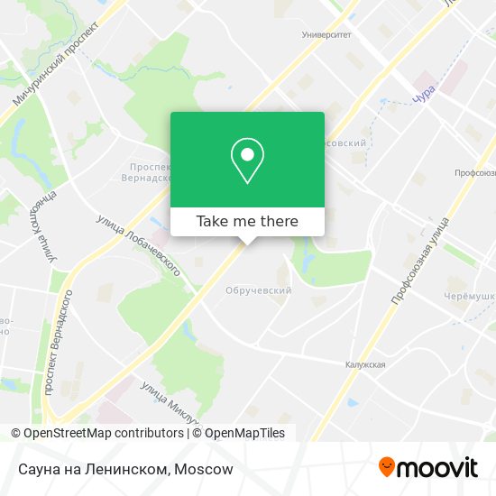 Сауна на Ленинском map