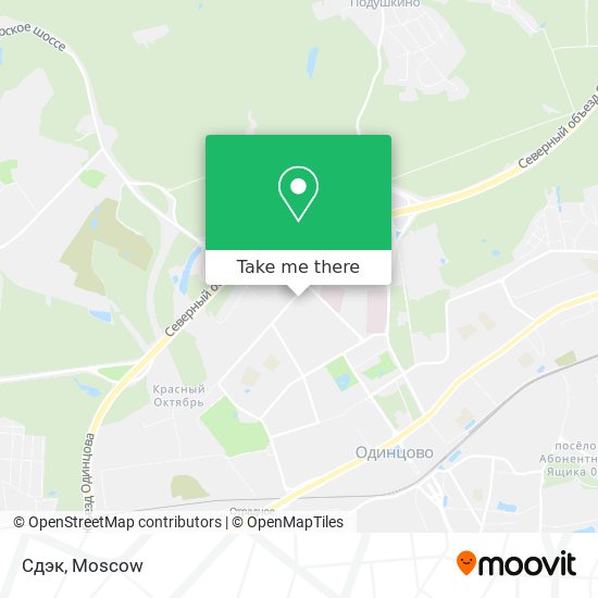 Сдэк map