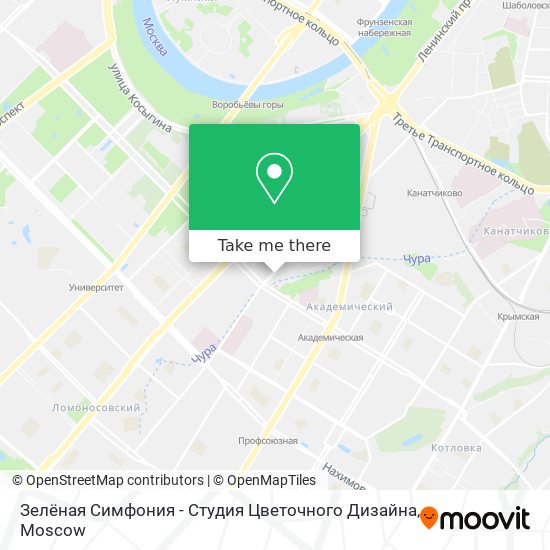 Зелёная Симфония - Студия Цветочного Дизайна map