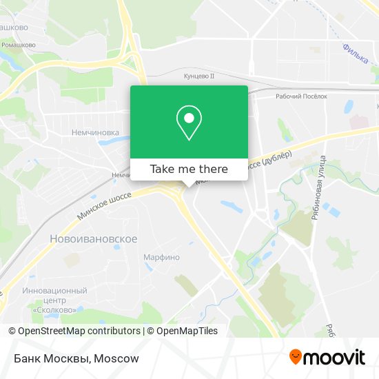 Банк Москвы map