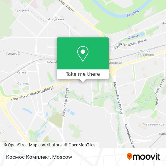 Космос Комплект map