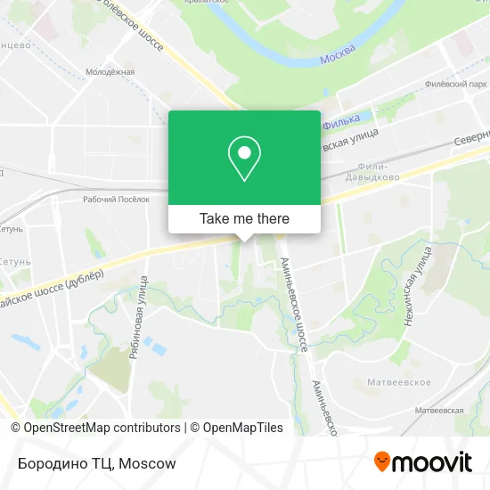Бородино ТЦ map
