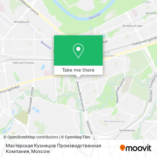 Мастерская Кузнецов Производственная Компания map