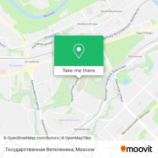 Государственная Ветклиника map