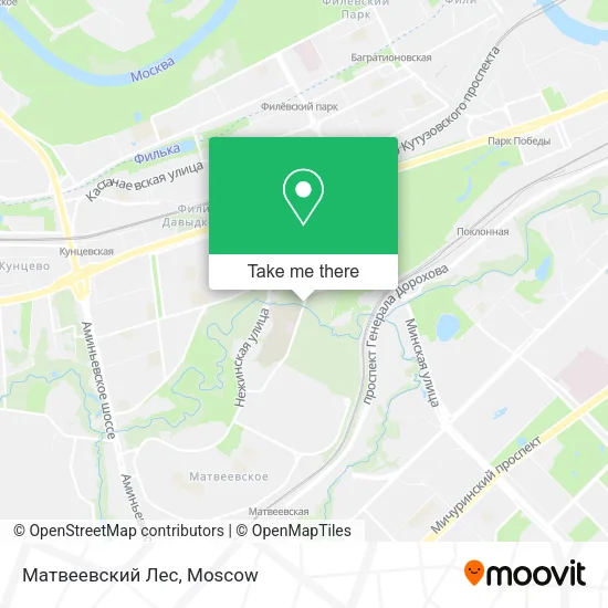 Матвеевский Лес map