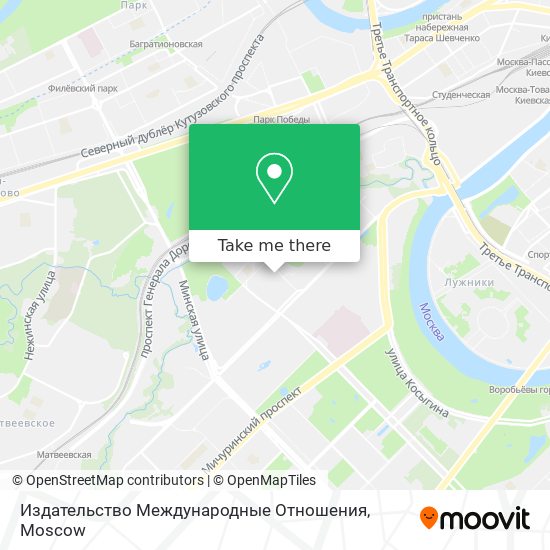 Издательство Международные Отношения map