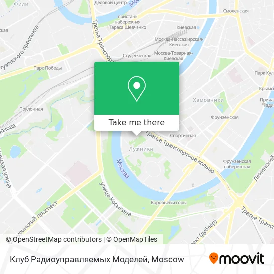 Клуб Радиоуправляемых Моделей map