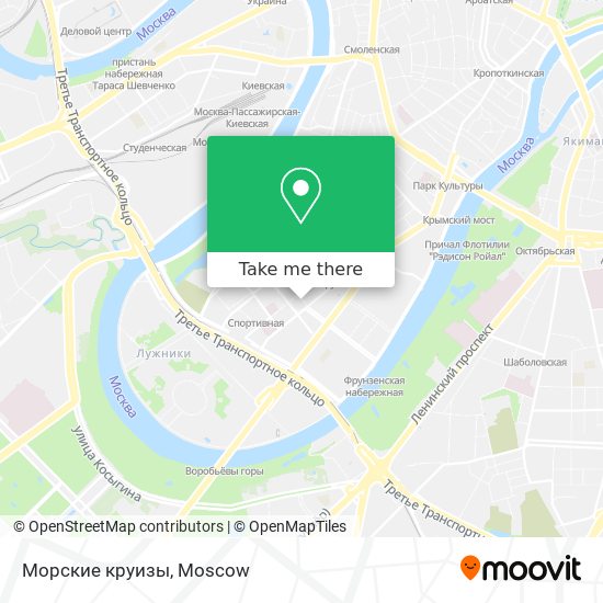 Морские круизы map