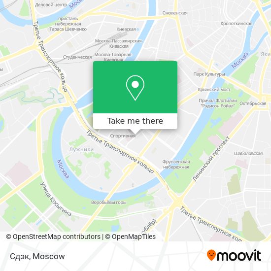 Сдэк map