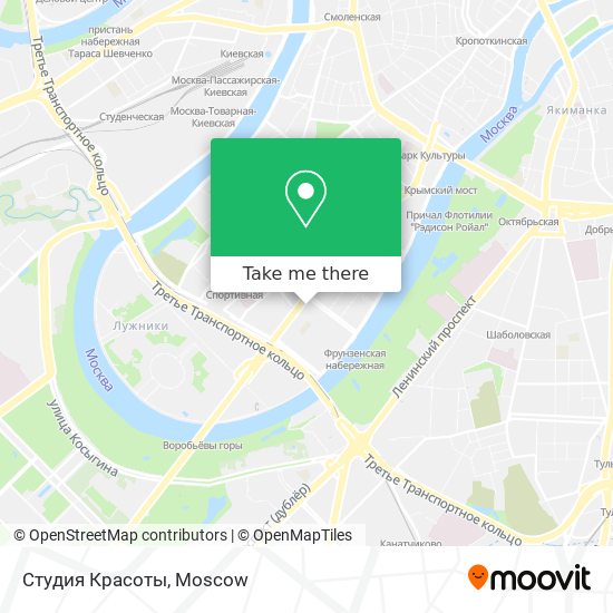 Студия Красоты map