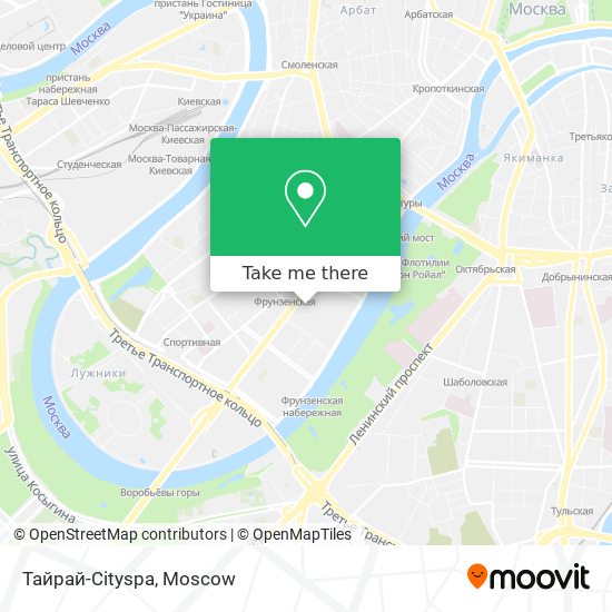 Тайрай-Cityspa map