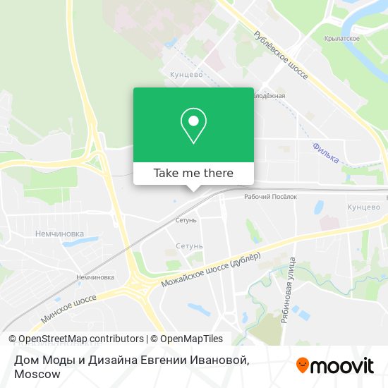 Дом Моды и Дизайна Евгении Ивановой map