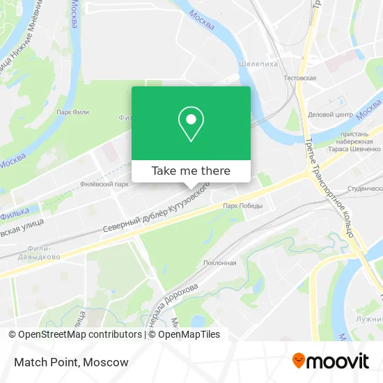 Match Point map