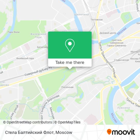 Стела Балтийский Флот map