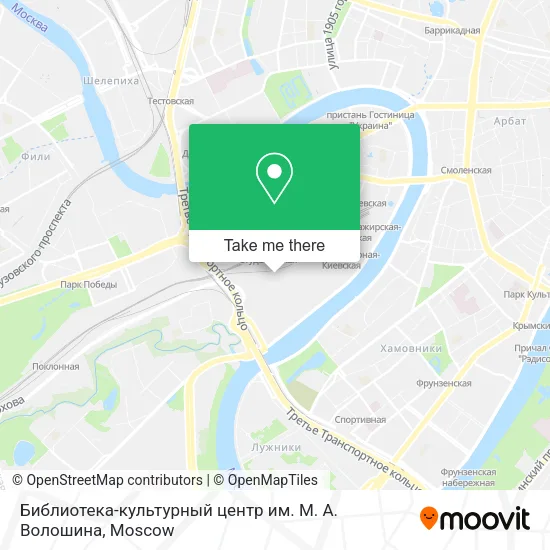 Библиотека-культурный центр им. М. А. Волошина map