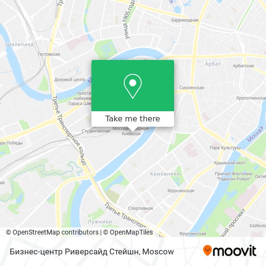 Бизнес-центр Риверсайд Стейшн map