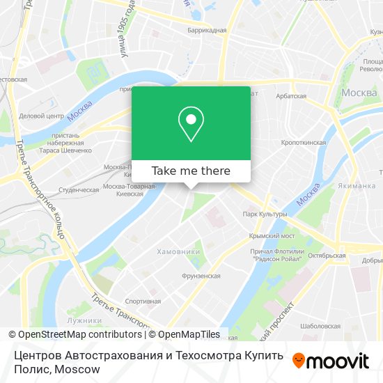 Центров Автострахования и Техосмотра Купить Полис map