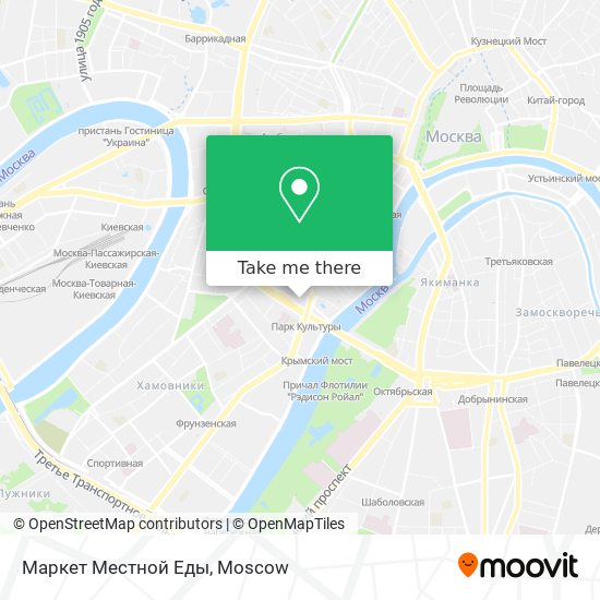 Маркет Местной Еды map