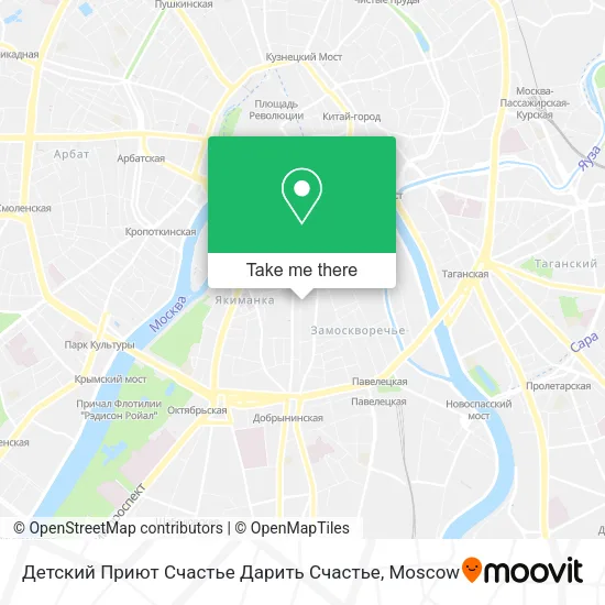 Детский Приют Счастье Дарить Счастье map