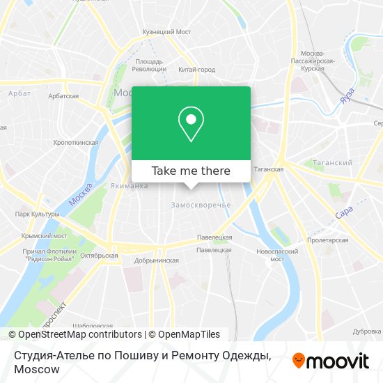 Студия-Ателье по Пошиву и Ремонту Одежды map