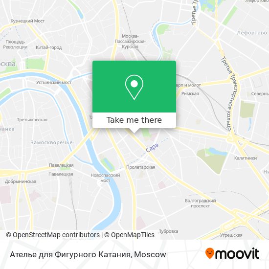 Ателье для Фигурного Катания map