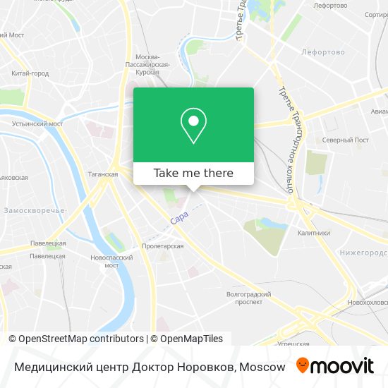 Медицинский центр Доктор Норовков map