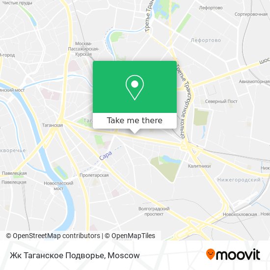 Жк Таганское Подворье map