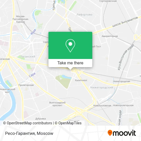 Ресо-Гарантия map