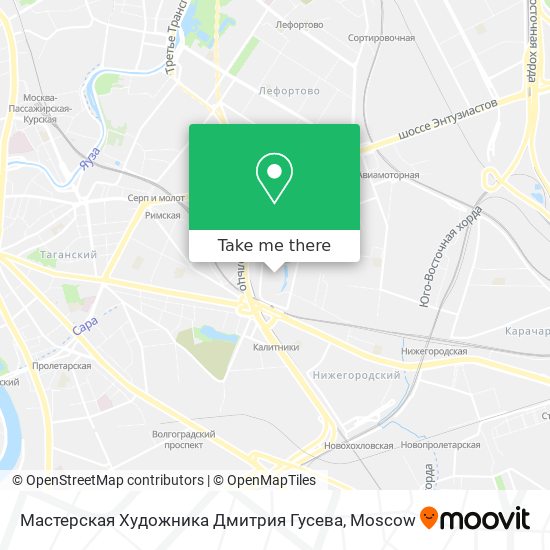 Мастерская Художника Дмитрия Гусева map