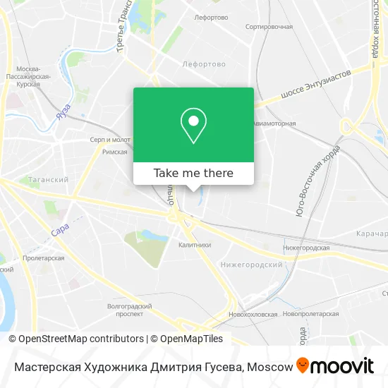 Мастерская Художника Дмитрия Гусева map