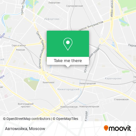 Автомойка map
