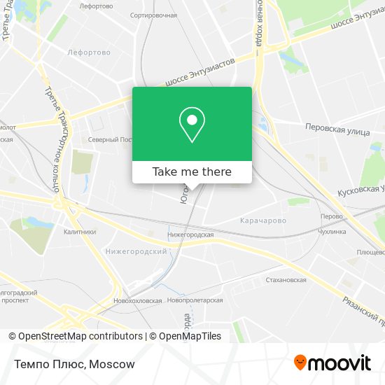 Темпо Плюс map