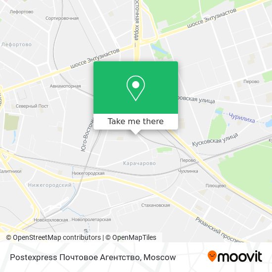 Postexpress Почтовое Агентство map