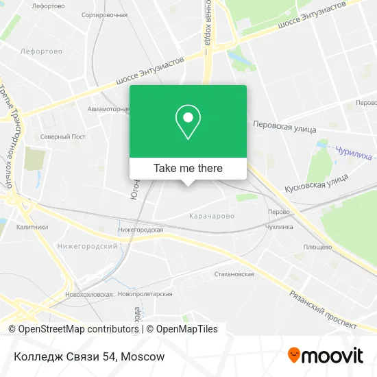 Колледж Связи 54 map