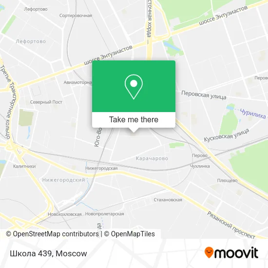 Школа 439 map