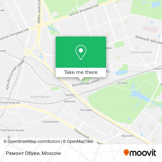 Ремонт Обуви map