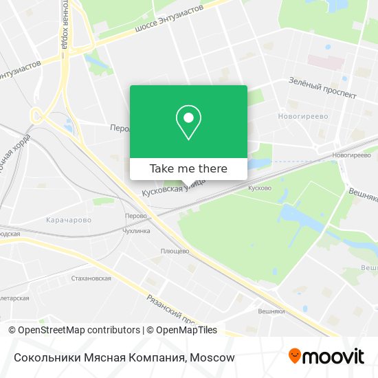 Сокольники Мясная Компания map