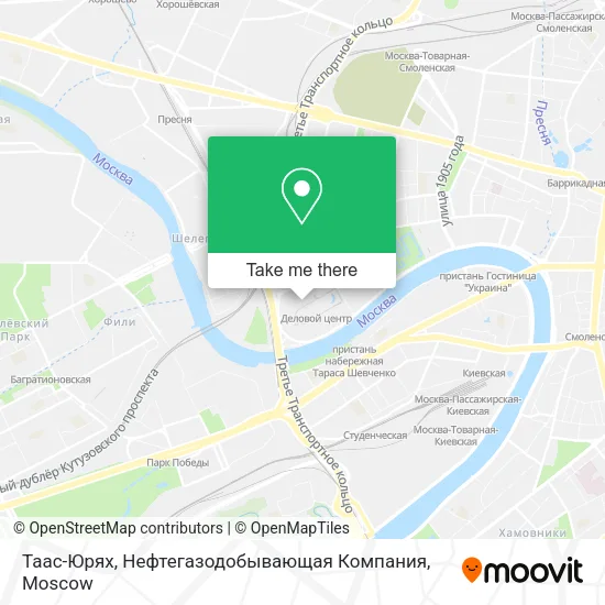 Таас-Юрях, Нефтегазодобывающая Компания map