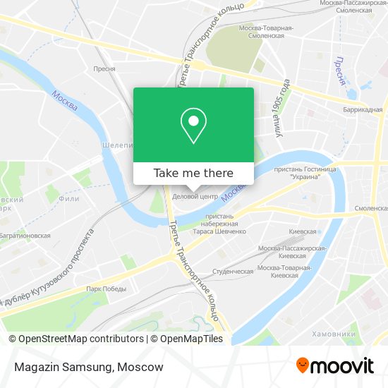 Magazin Samsung map