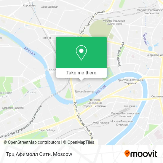 Трц Афимолл Сити map