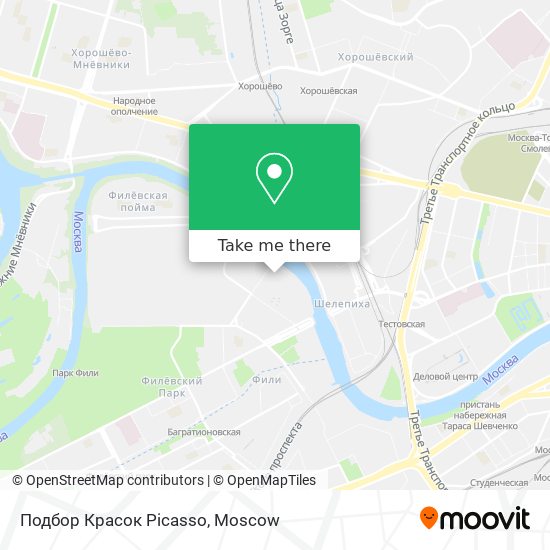 Подбор Красок Picasso map