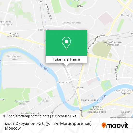 мост Окружной Ж / Д (ул. 3-я Магистральная) map